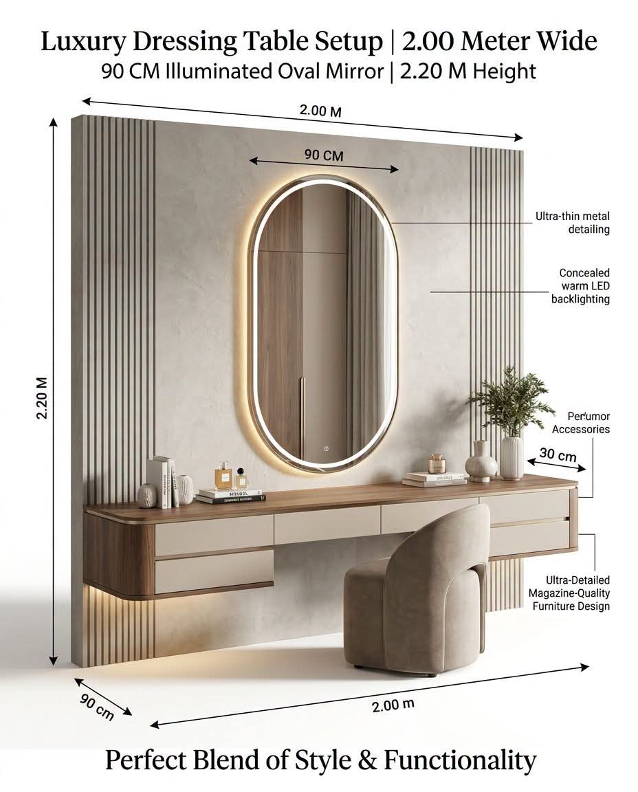 Dressing Table Blueprint